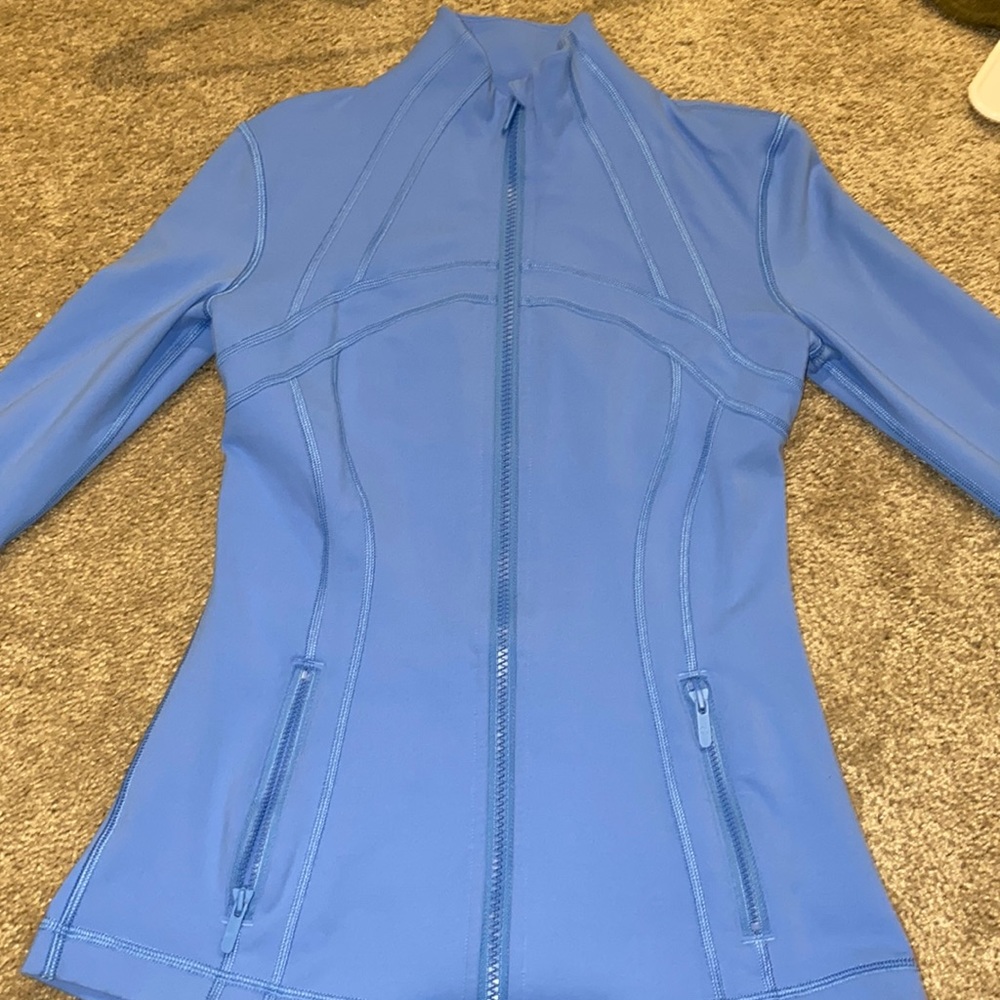 RARE lulu lemon define jacket in blue Nile